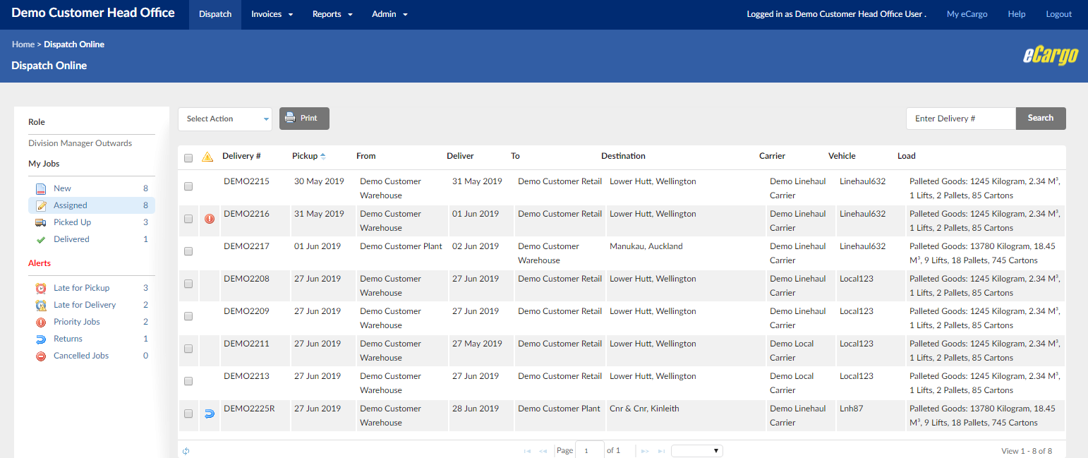eCargo Freight management made simple